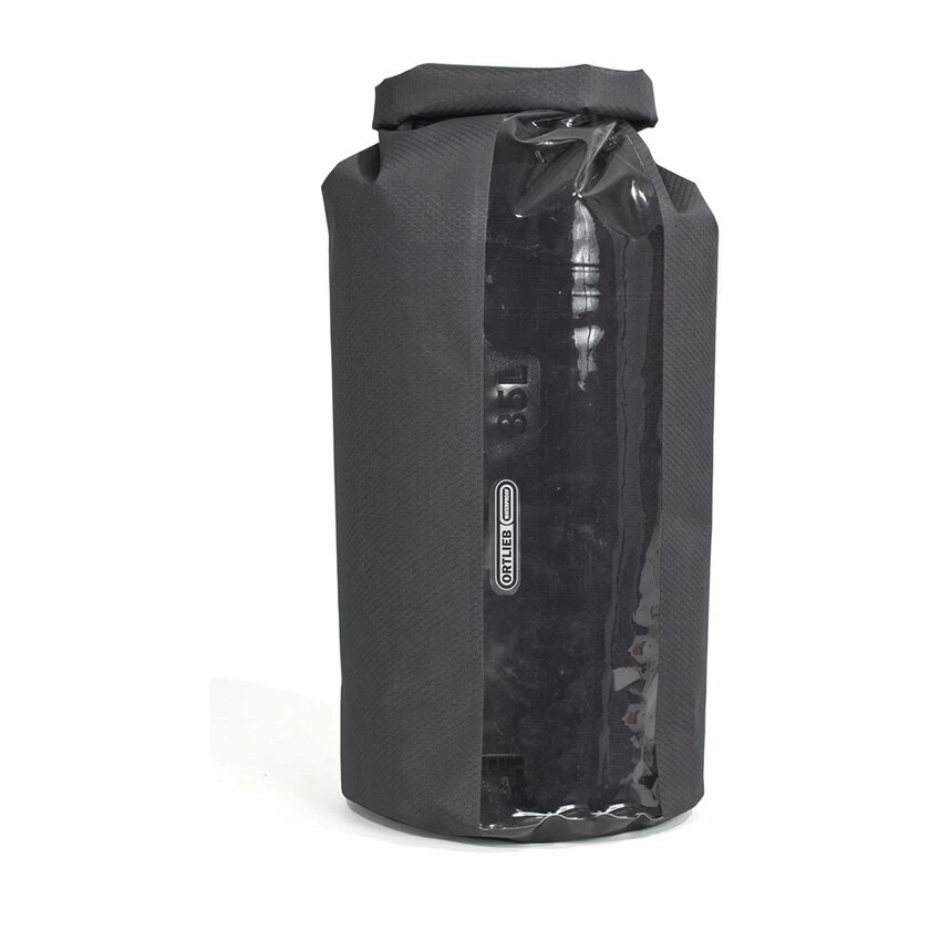 Worek Ortlieb Dry Bag PSR21R With Window Slate-Transparent 35L 