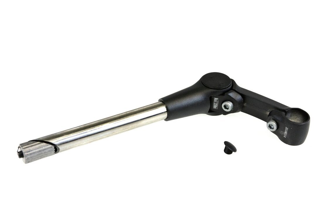 Wspornik kierownicy Gazelle Shuttle V2 105/160 czarny