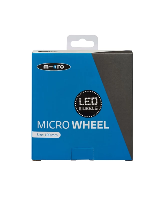 Wymienne koło LED do hulajnogi Micro Micro Sprite 100 mm - tylne koło