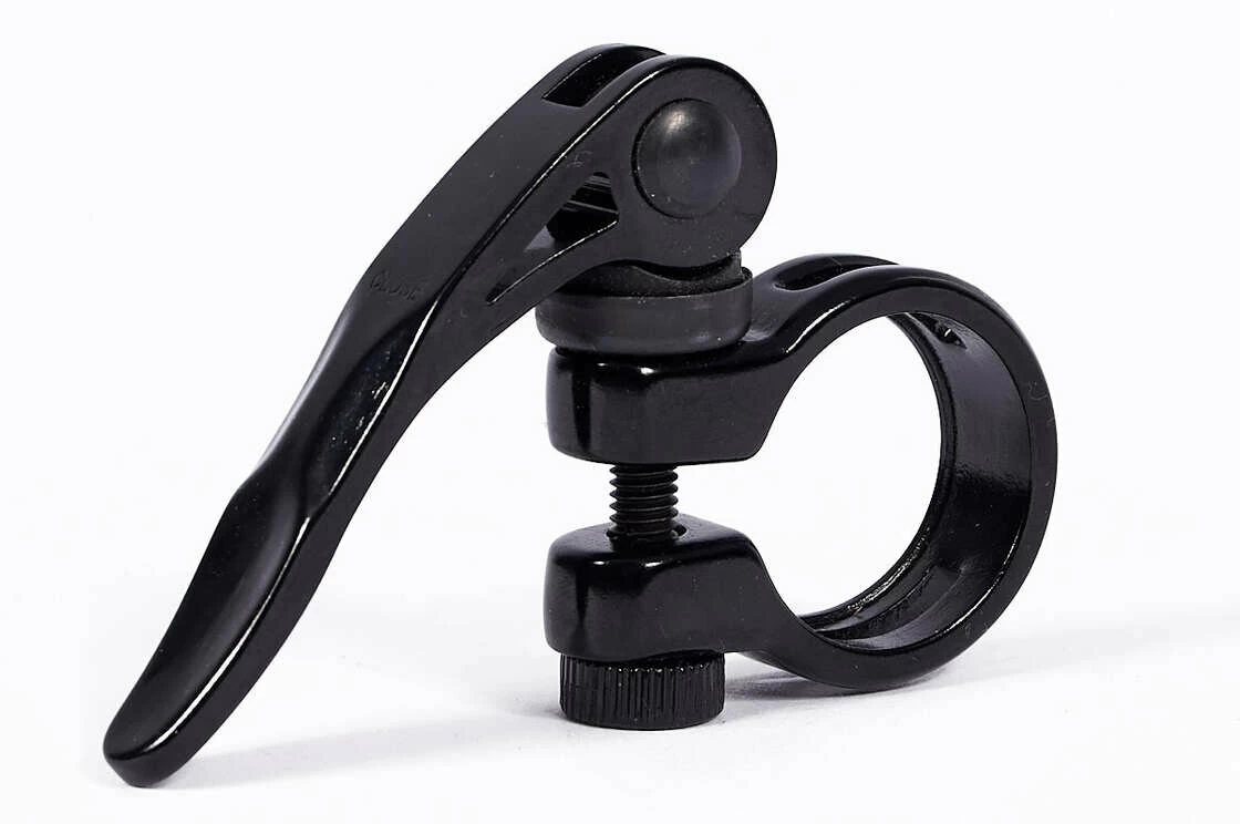 Zacisk sztycy podsiodełkowej Union Marwi ALU SC-70QR 28,6 mm CZARNY