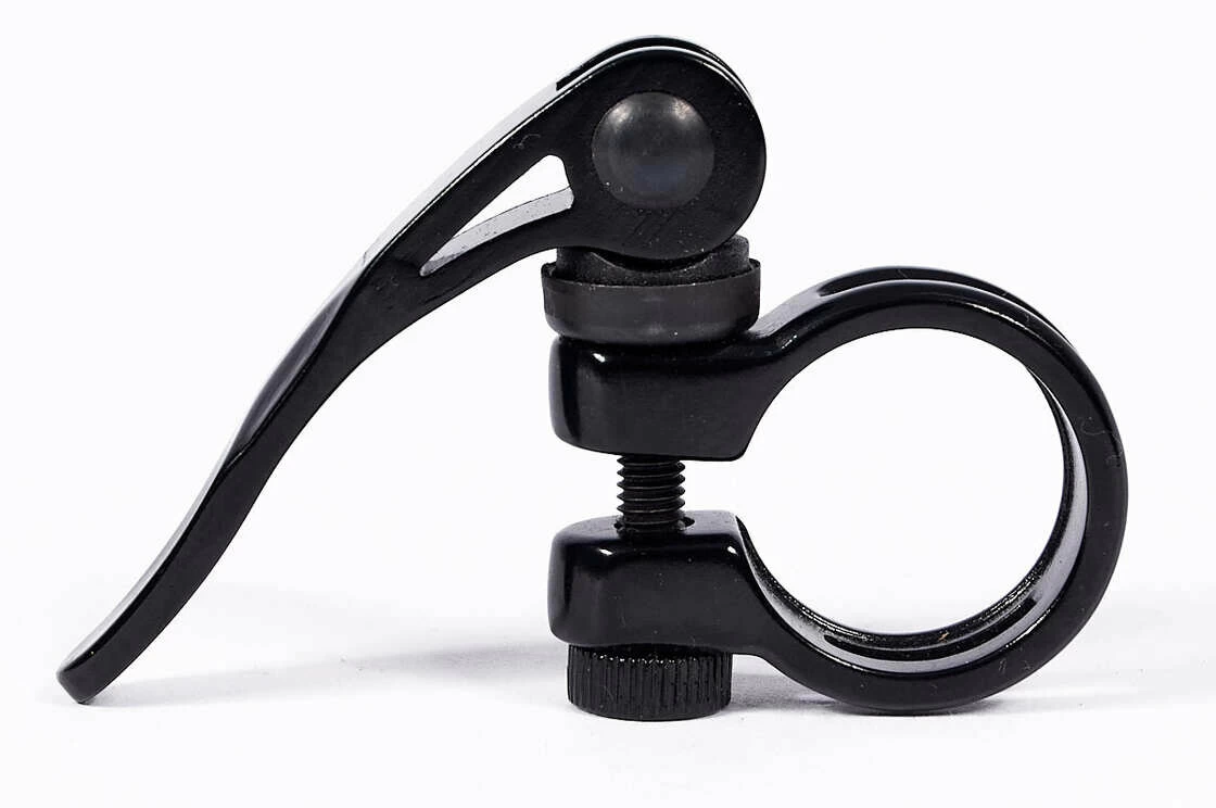 Zacisk sztycy podsiodełkowej Union Marwi ALU SC-70QR 28,6 mm CZARNY