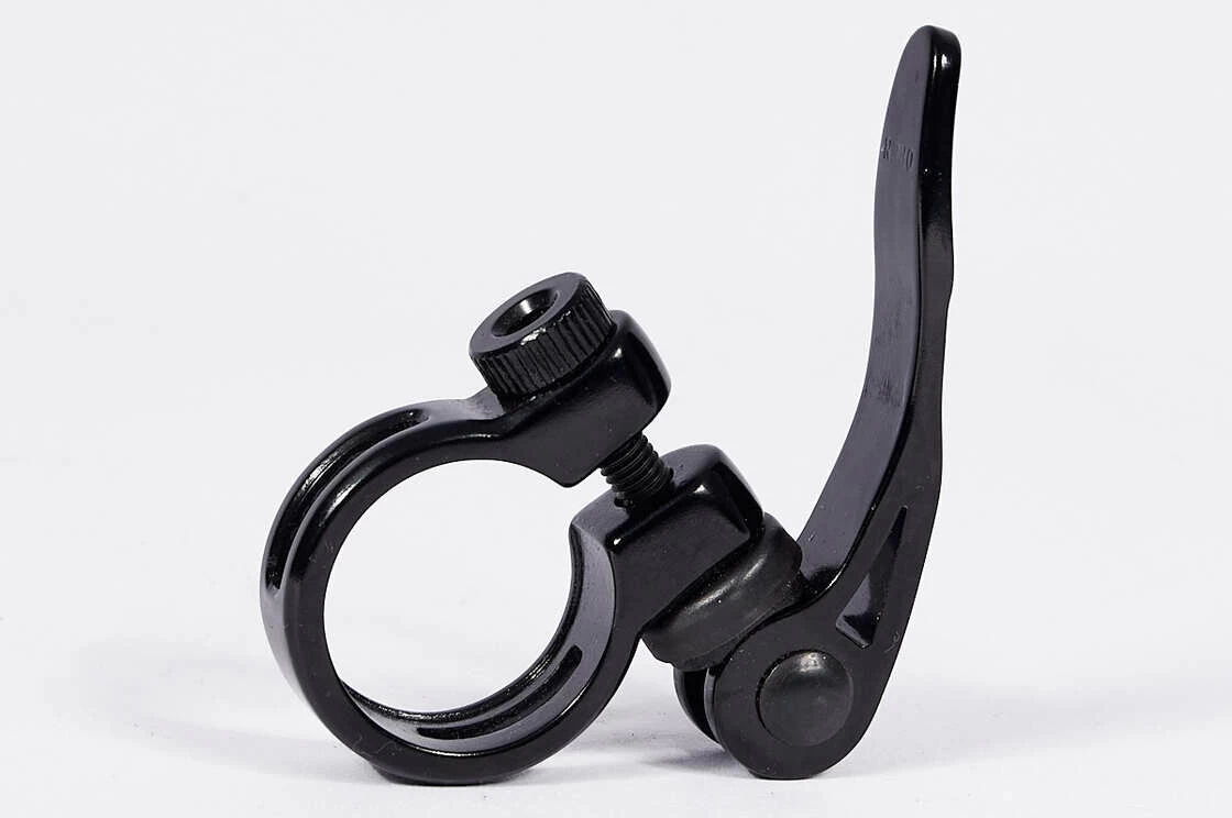 Zacisk sztycy podsiodełkowej Union Marwi ALU SC-70QR 28,6 mm CZARNY