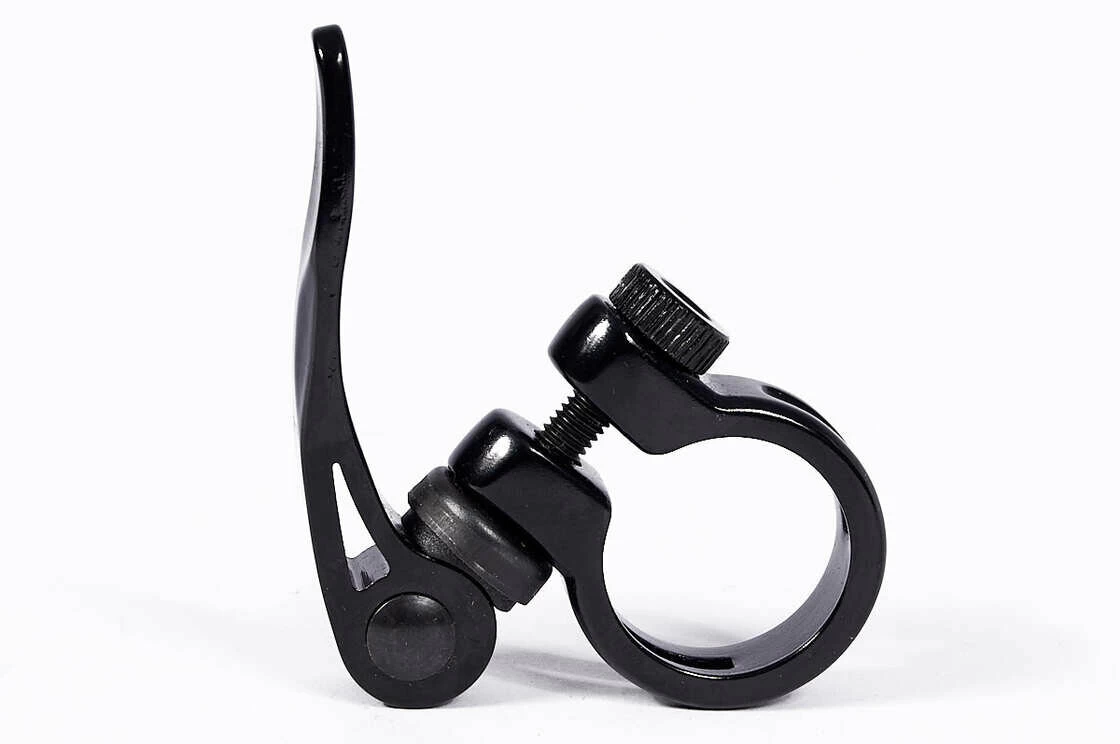 Zacisk sztycy podsiodełkowej Union Marwi ALU SC-70QR 28,6 mm CZARNY