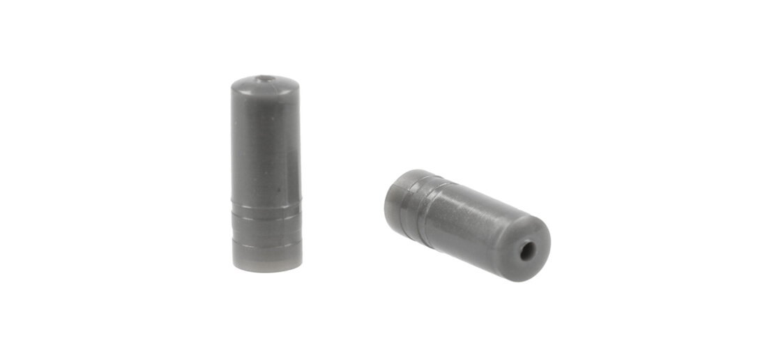 Zakończenie pancerza przerzutki 4.3 mm srebrne