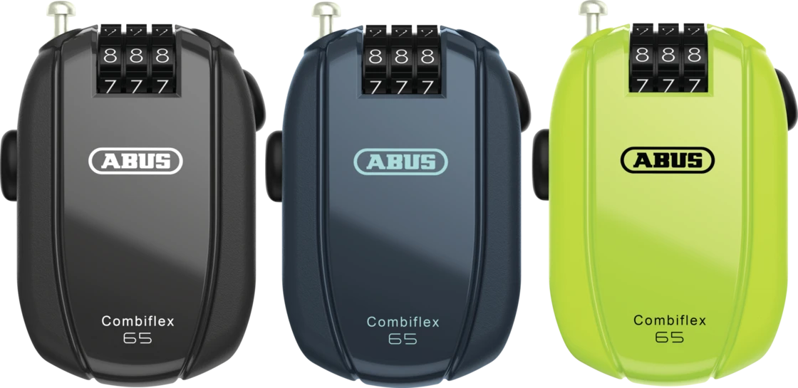 Zapięcie rowerowe Abus Combiflex StopOver 65 Black