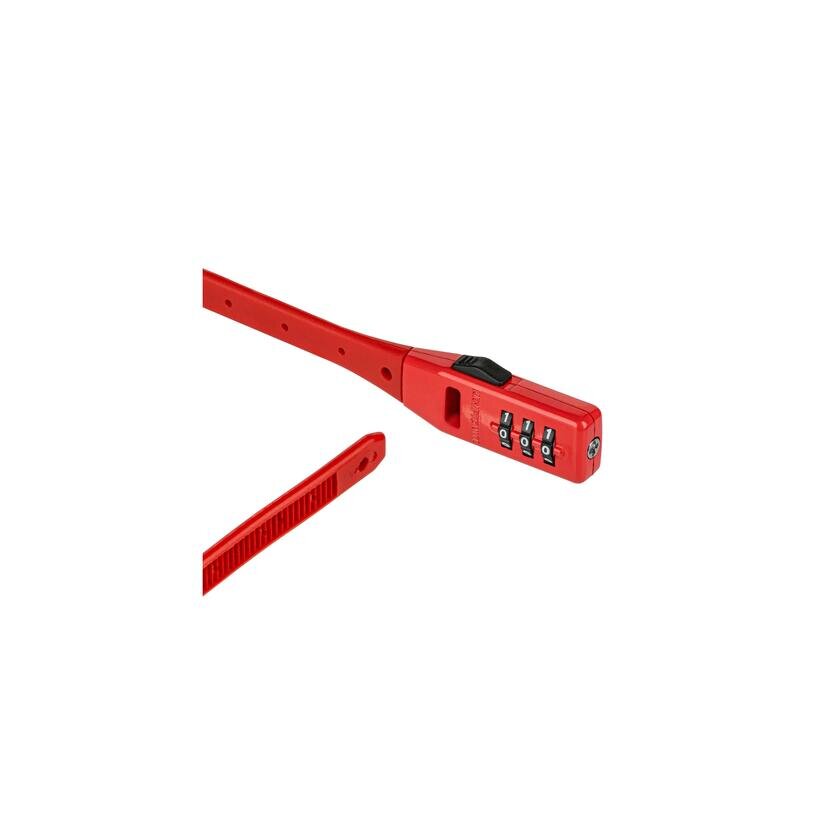 Zapięcie rowerowe Kryptonite Click Lock Combo czerwony