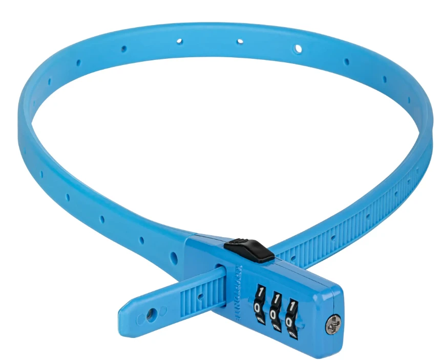 Zapięcie rowerowe Kryptonite Click Lock Combo niebieski