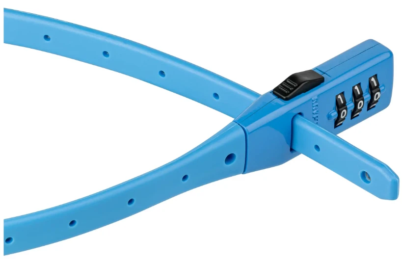 Zapięcie rowerowe Kryptonite Click Lock Combo niebieski