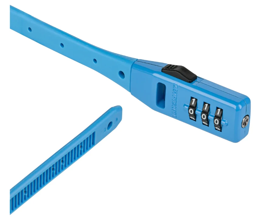 Zapięcie rowerowe Kryptonite Click Lock Combo niebieski