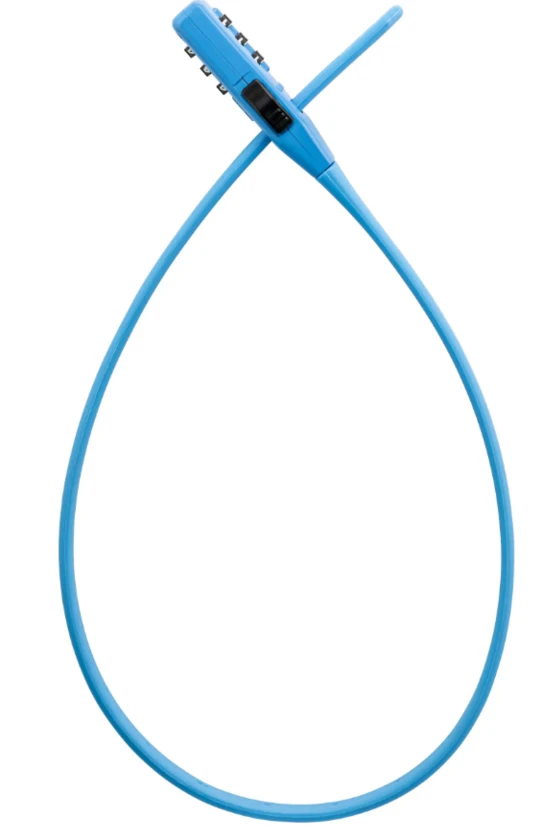 Zapięcie rowerowe Kryptonite Click Lock Combo niebieski