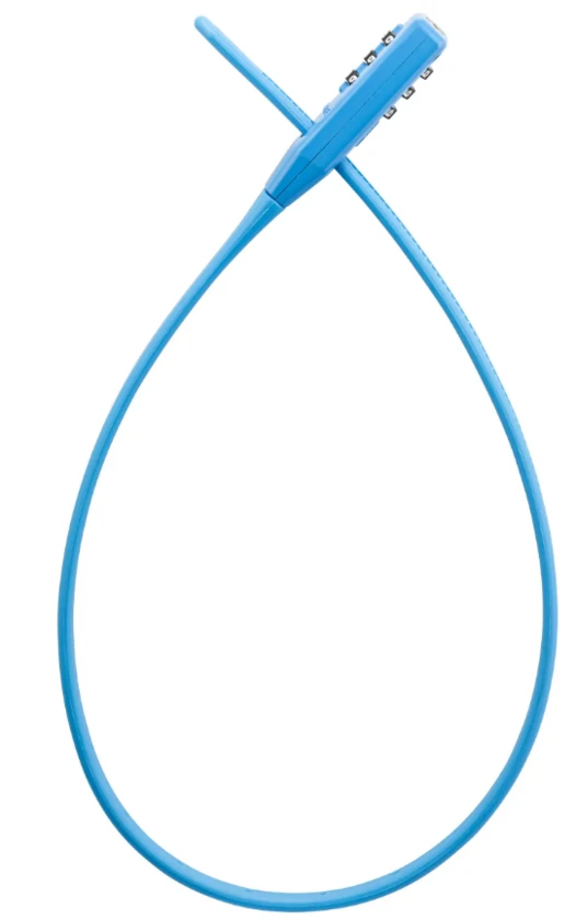 Zapięcie rowerowe Kryptonite Click Lock Combo niebieski