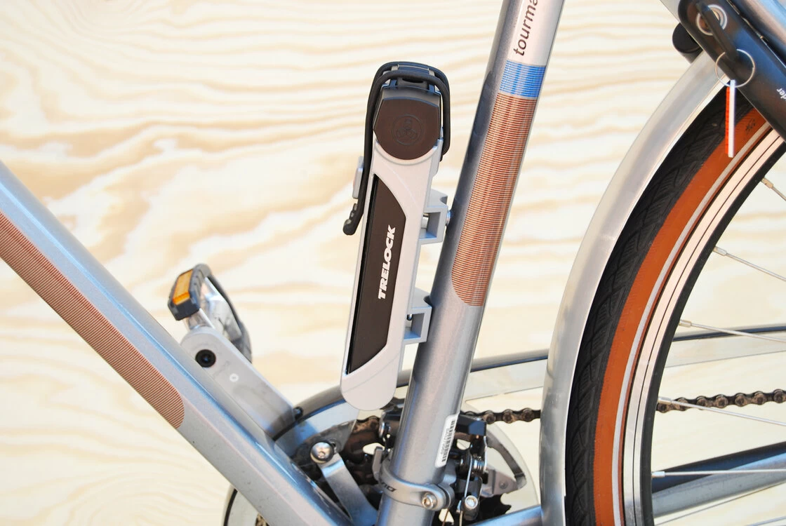 Zapięcie składane rowerowe Trelock FS 455  srebrny