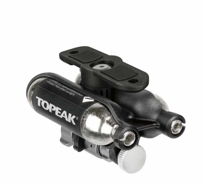 Zasobnik pod koszyk z główką i 2 x CO2 Topeak Ninja Master + CO2 Fuel Pack