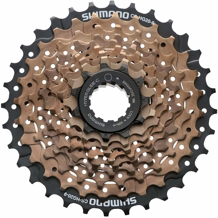 Zębatka kaseta Shimano CS-HG 20, 9 rzędów Rozmiar: 11-32