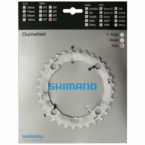 Zębatka rowerowa Shimano przednia 32/36 - Deore