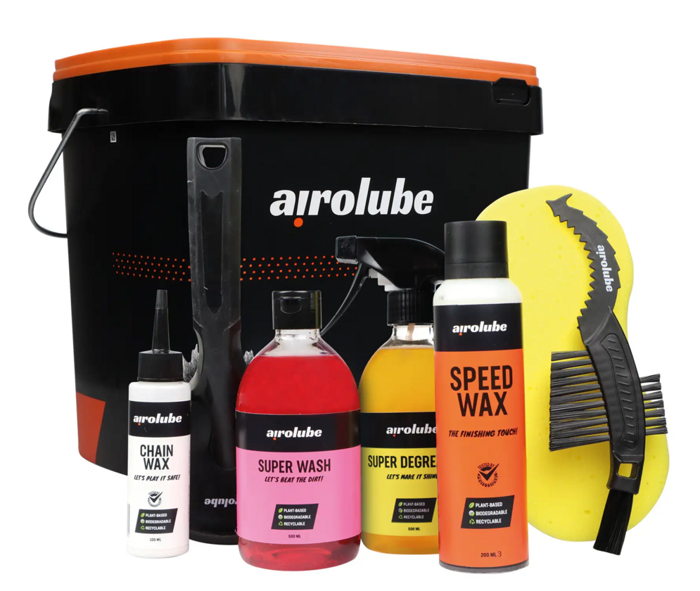 Zestaw do czyszczenia roweru Airolube Bike Essentials Wax