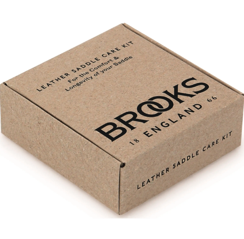 Zestaw do pielęgnacji siodeł skórzanych Brooks Leather Saddle Care kit