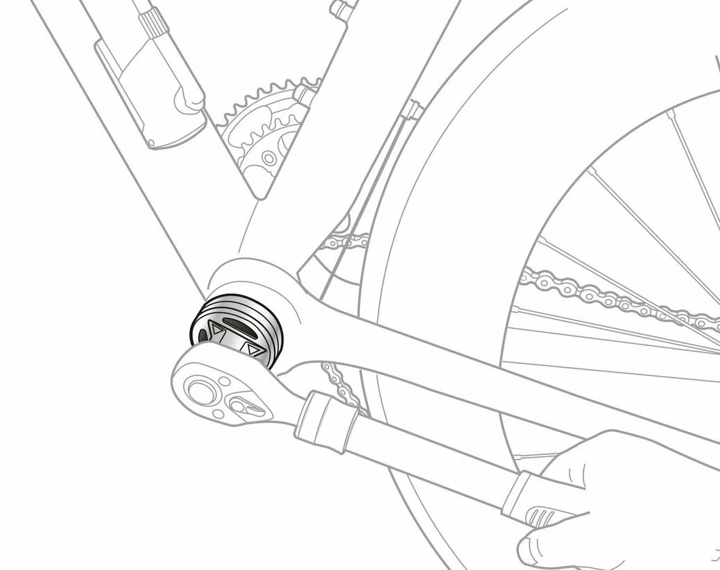 Zestaw dwóch kluczy do suportu Topeak External Bottom Bracket Tool 