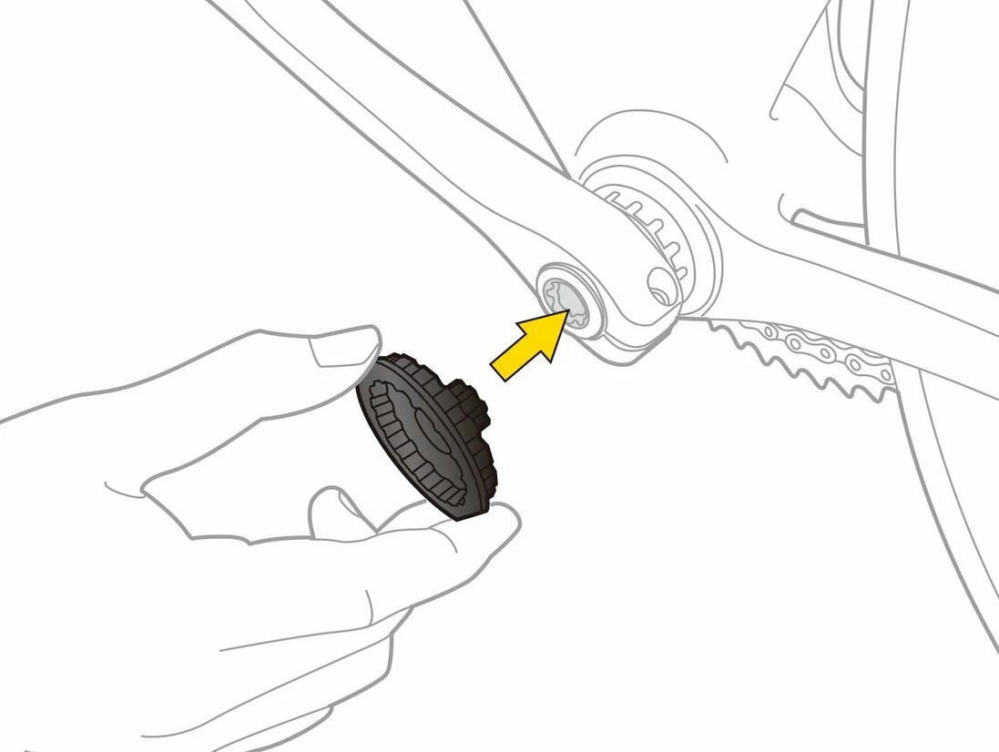Zestaw dwóch kluczy do suportu Topeak External Bottom Bracket Tool 