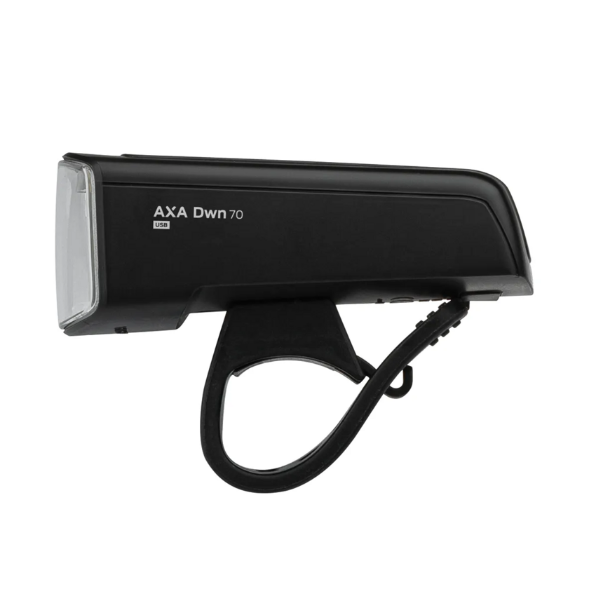 Zestaw lampek rowerowych Axa DWN70 Set USB 70 Lux