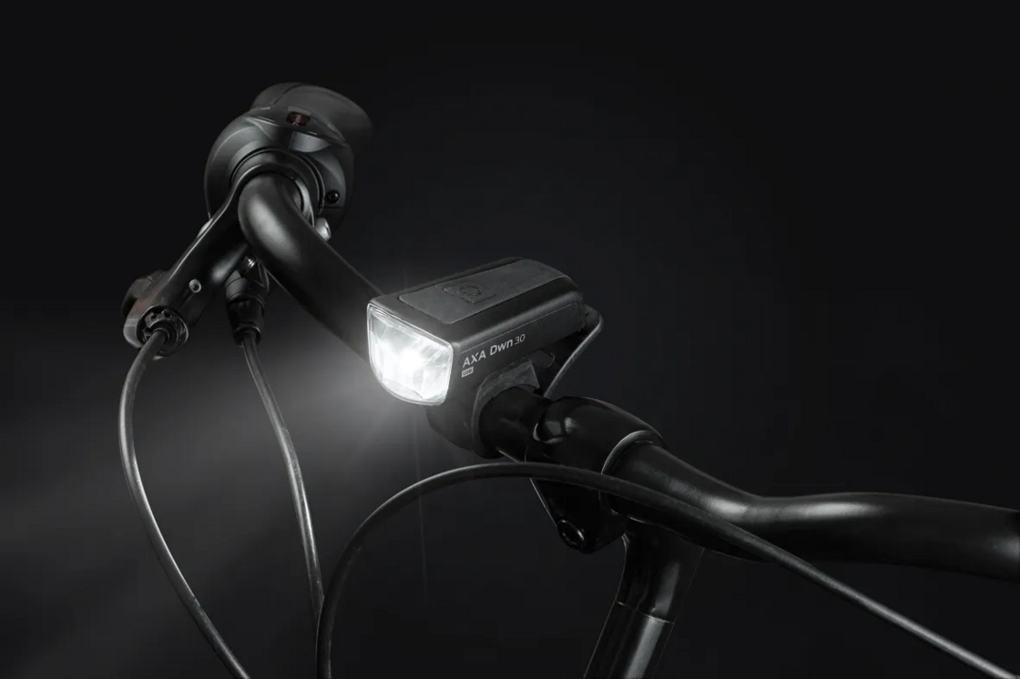 Zestaw lampek rowerowych Axa Dwn Set 30 Lux USB