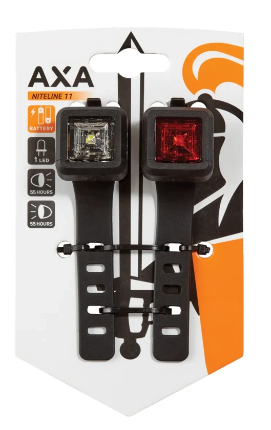 Zestaw lampek rowerowych Axa Niteline 11