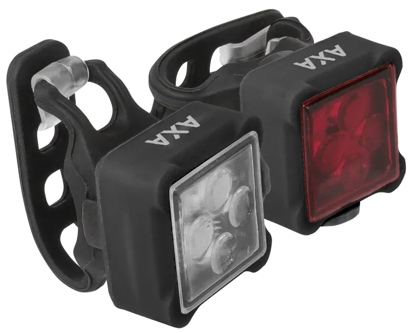 Zestaw lampek rowerowych Axa Niteline 44