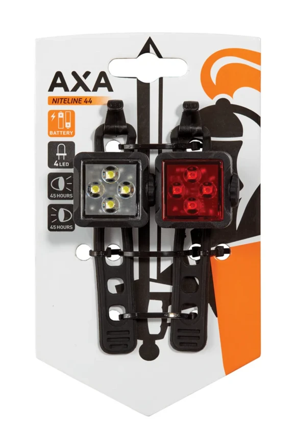 Zestaw lampek rowerowych Axa Niteline 44
