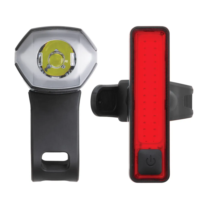 Zestaw lampek rowerowych AXA Niteline 550 USB
