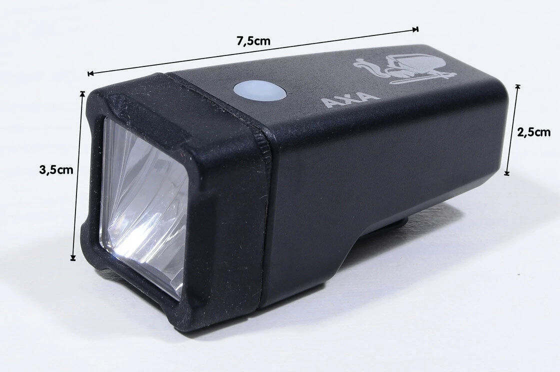Zestaw lampek rowerowych AXA Niteline T4 R (USB)