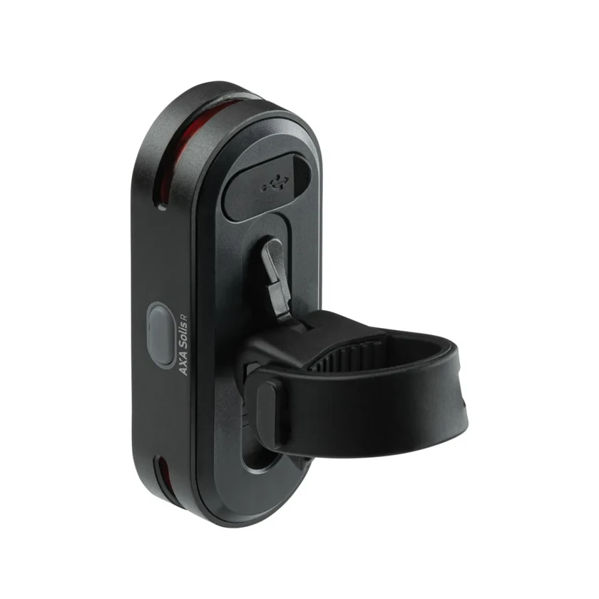 Zestaw lampek rowerowych Axa Solis 800 USB