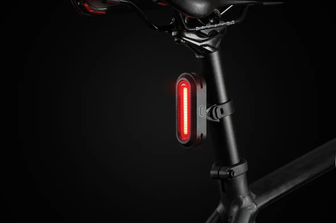 Zestaw lampek rowerowych Axa Solis 800 USB