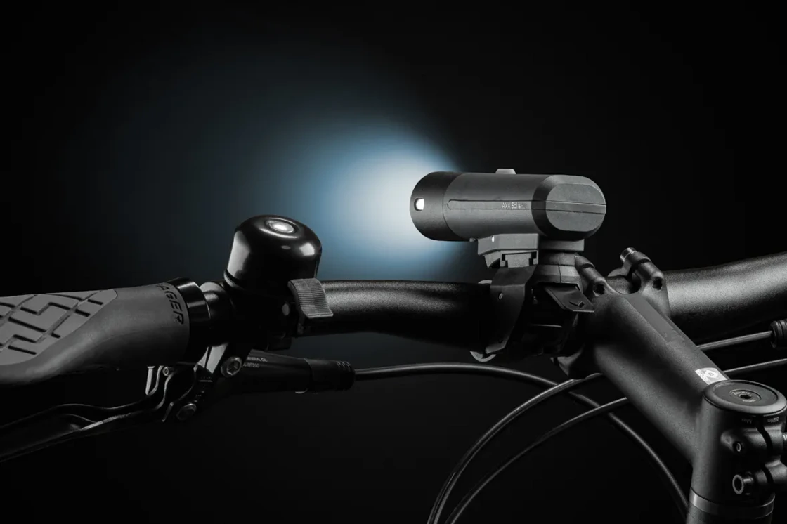 Zestaw lampek rowerowych Axa Solis 800 USB