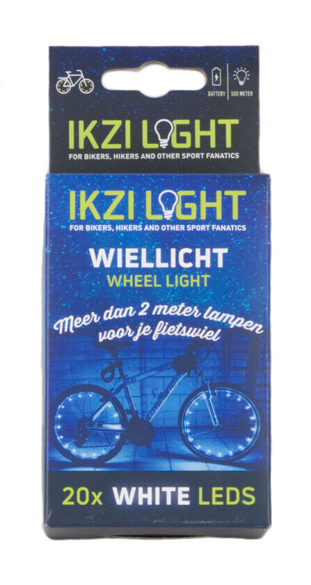 Zestaw lampek rowerowych na koła IKZI Light 20LED/2.2 m