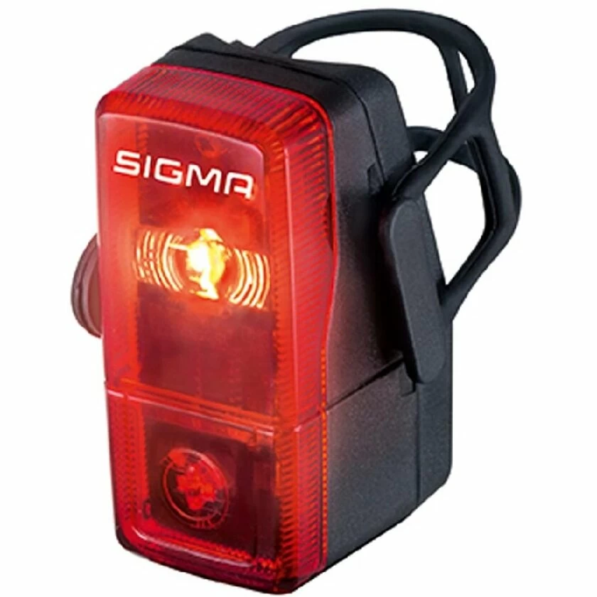 Zestaw lampek rowerowych Sigma Aura 25 + Sigma Cubic