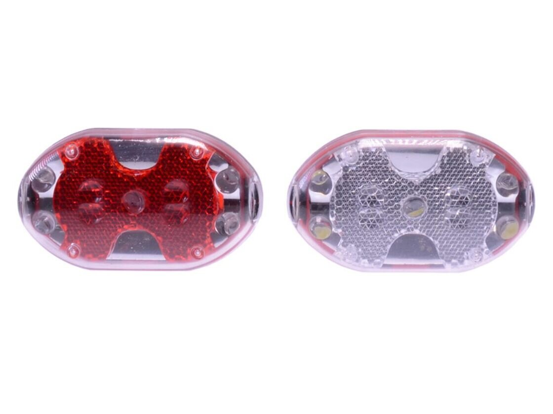 Zestaw lampek rowerowych SIMSON Ledje