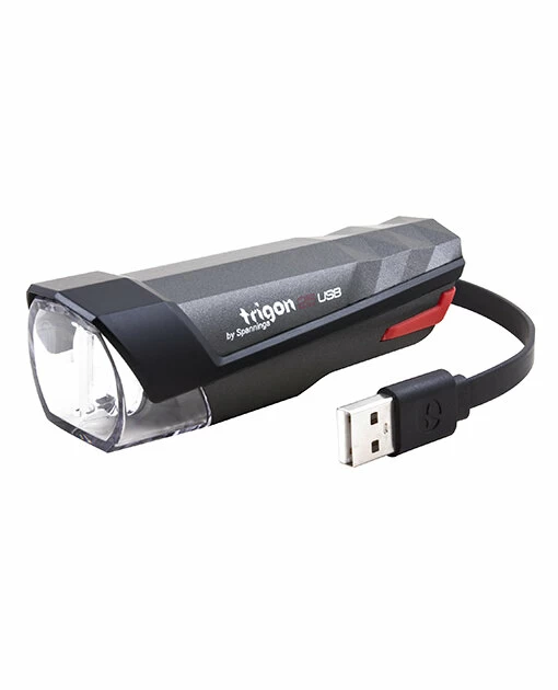 Zestaw lampek Spanninga Trigon 25 USB + Spanninga Pyro USB