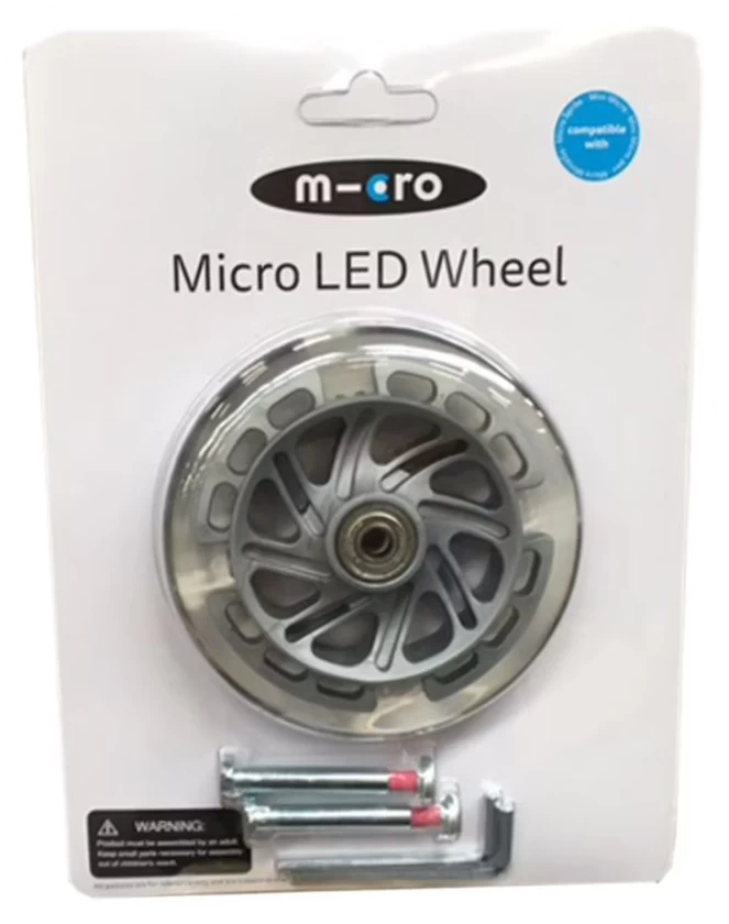 Zestaw Przednich kół LED do hulajnóg Micro Mini Micro Deluxe
