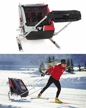 Zestaw Thule Chariot CTS Narty  / Płozy Ski Set