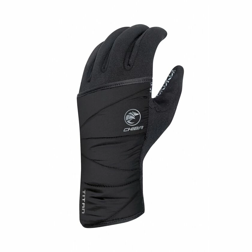 Zimowe rękawiczki rowerowe Chiba Polarfleece Titan Rozmiar: M