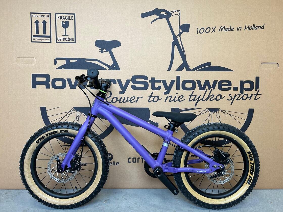 Zjazdowy rowerek dla dzieci Early Rider Hellion 16 Electric Purple OUTLET