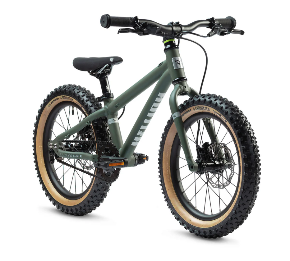 Zjazdowy rowerek dla dzieci Early Rider Hellion 16 Forest Green