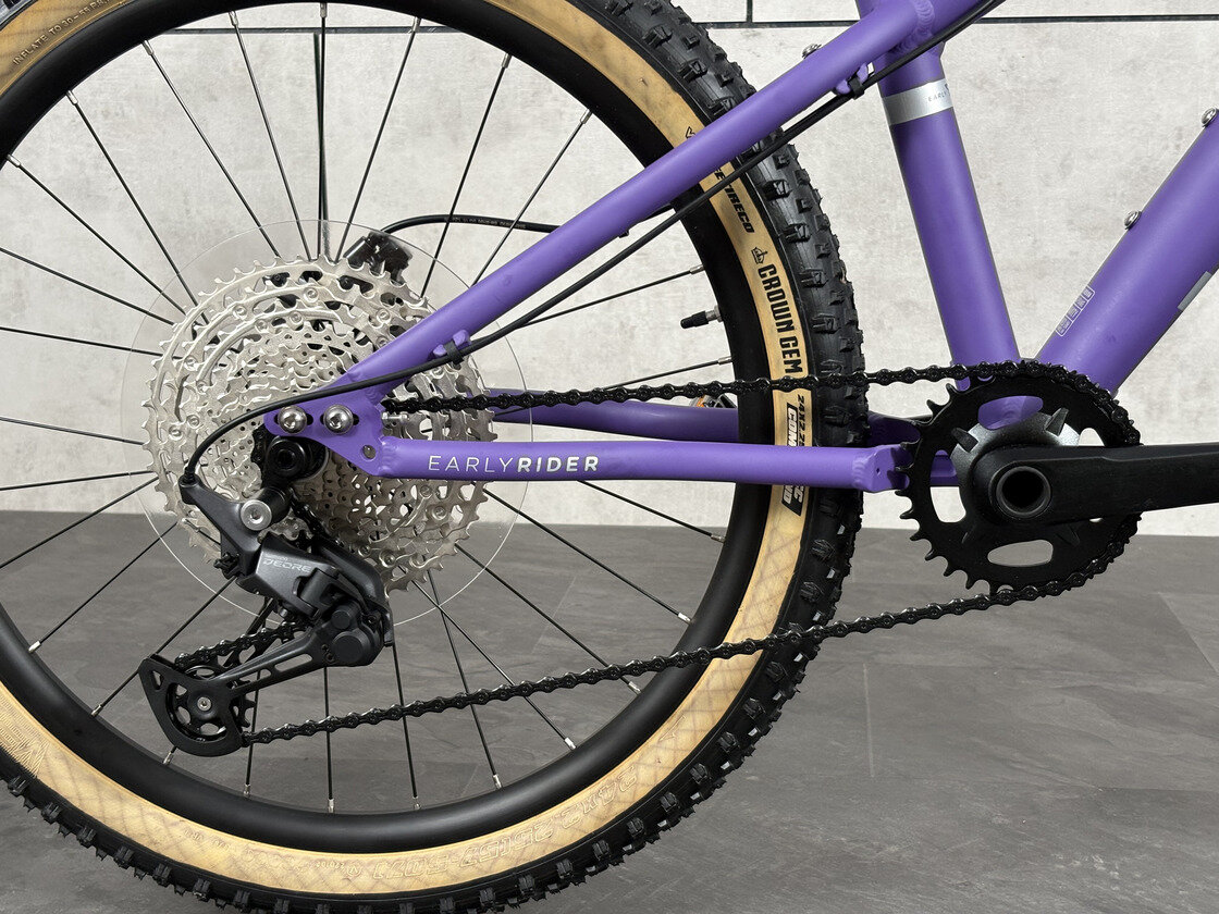 Zjazdowy rowerek dla dzieci Early Rider Hellion 24 fioletowy